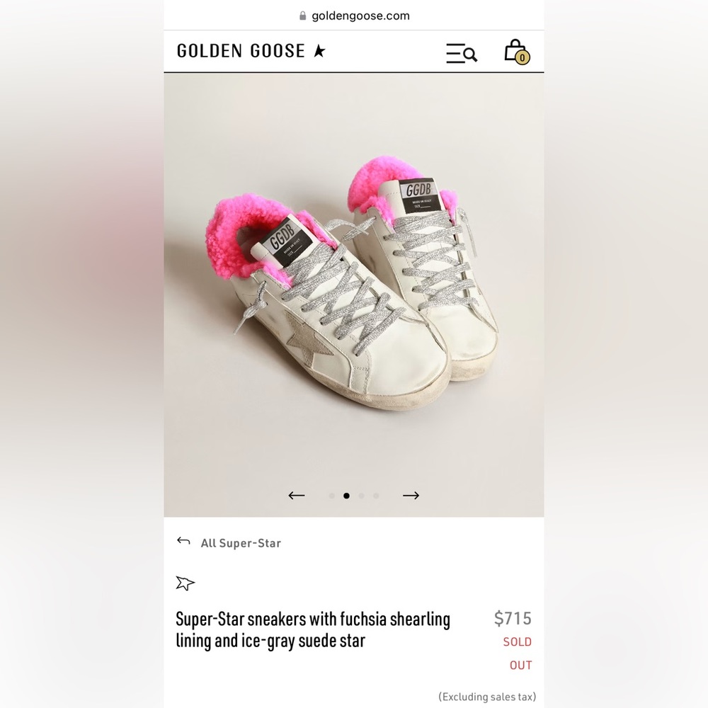 Golden Goose Super-Star Sneakers